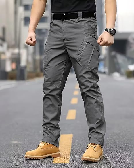 Men’s Stretch Tactical Waterproof Hiking Cargo Pants