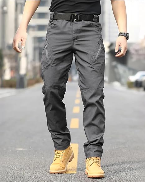 Men’s Stretch Tactical Waterproof Hiking Cargo Pants