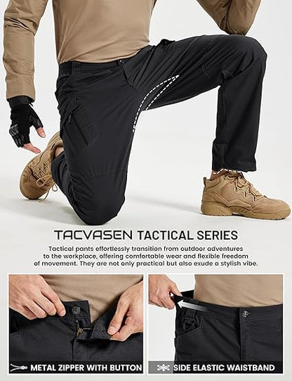 Men’s Ripstop Waterproof Tactical Work Pants