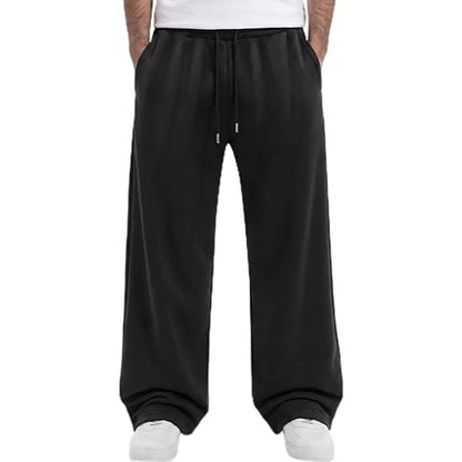 Men’s Baggy Wide-Leg Open-Bottom pants